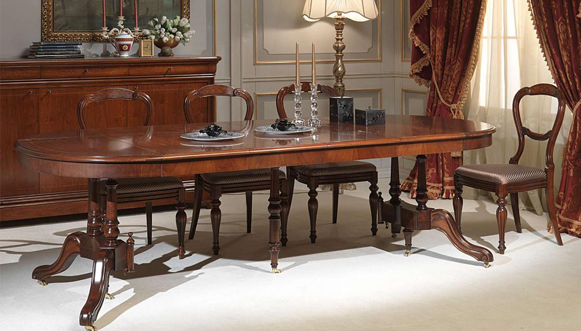 17Round extendable table art. 950N 餐桌