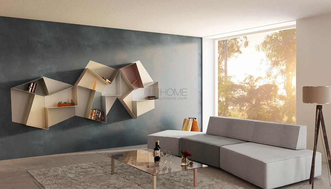 LAGOSlide Shelving墻上展示架