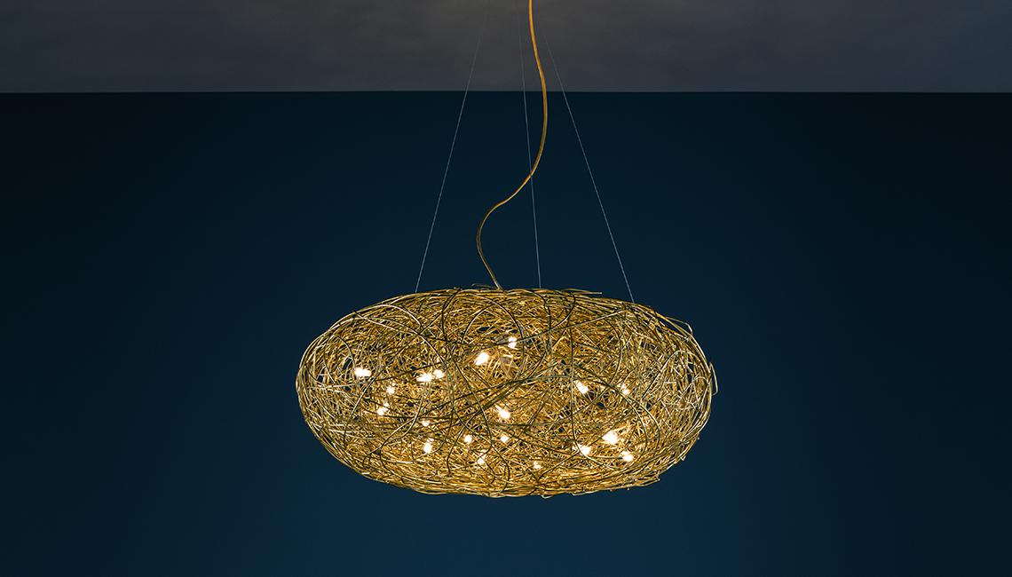 Fil de Fer Ovale吊燈