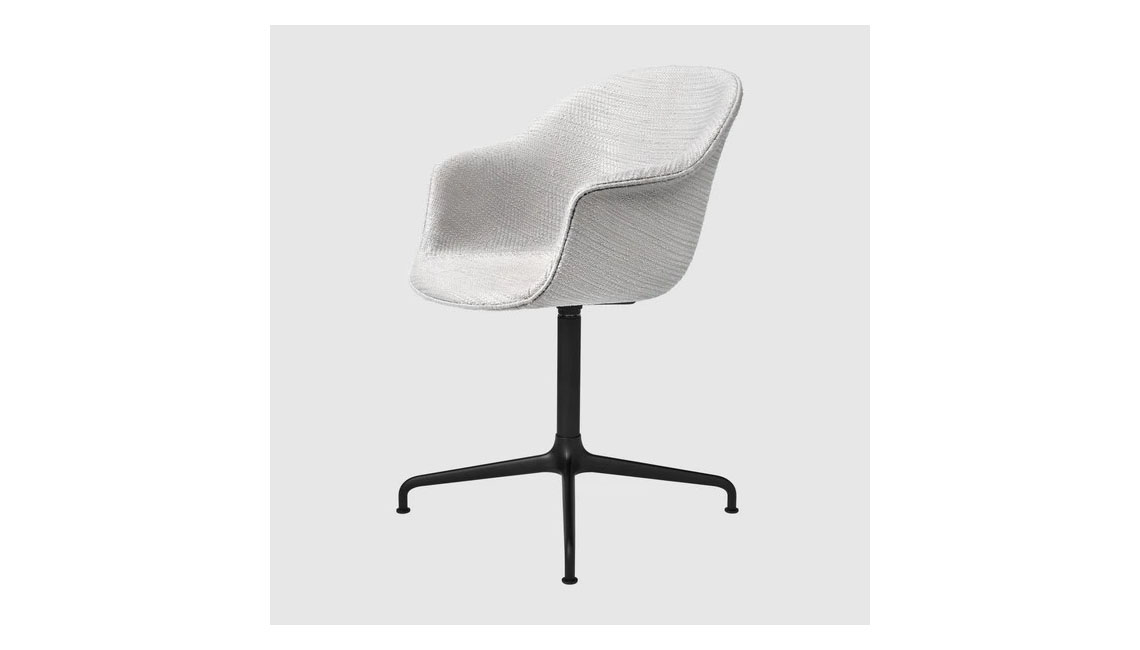 GUBIBat Meeting Chair - Fully Upholstered, 4-Star base書(shū)椅