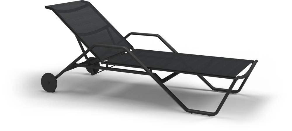 180-STRACKING LOUNGE WITH ARM 躺椅