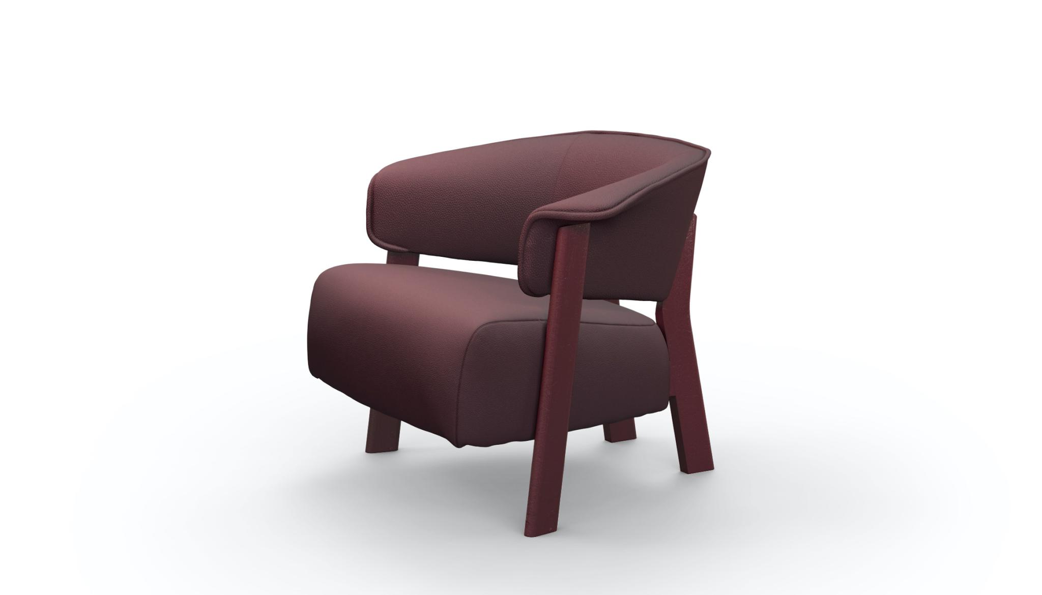 BACK-WING ARMCHAIR休閑椅