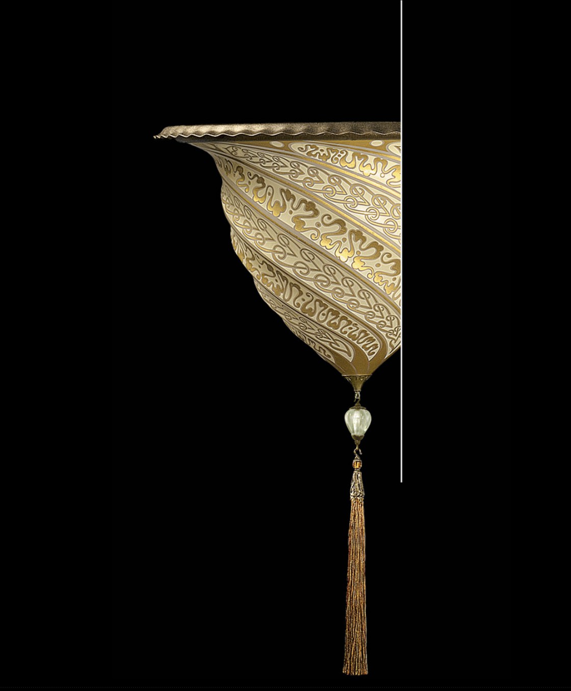 Venetia studiumvSamarkanda gold glass wall applique lamp 壁燈