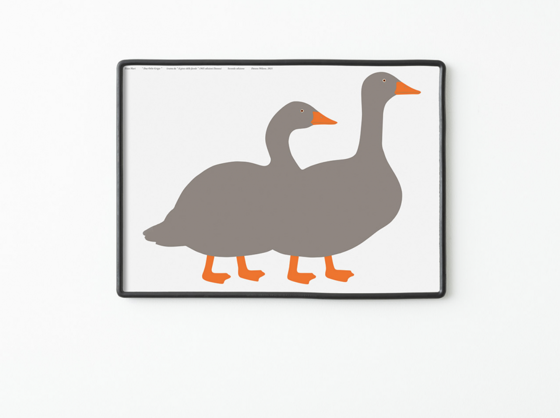 DANESEMILANODue Oche Grigie 藝術(shù)畫