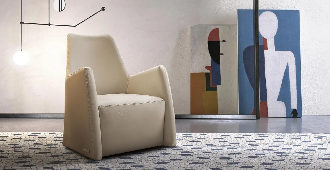 GAMMAContemporary armchair CARRIE休閑椅