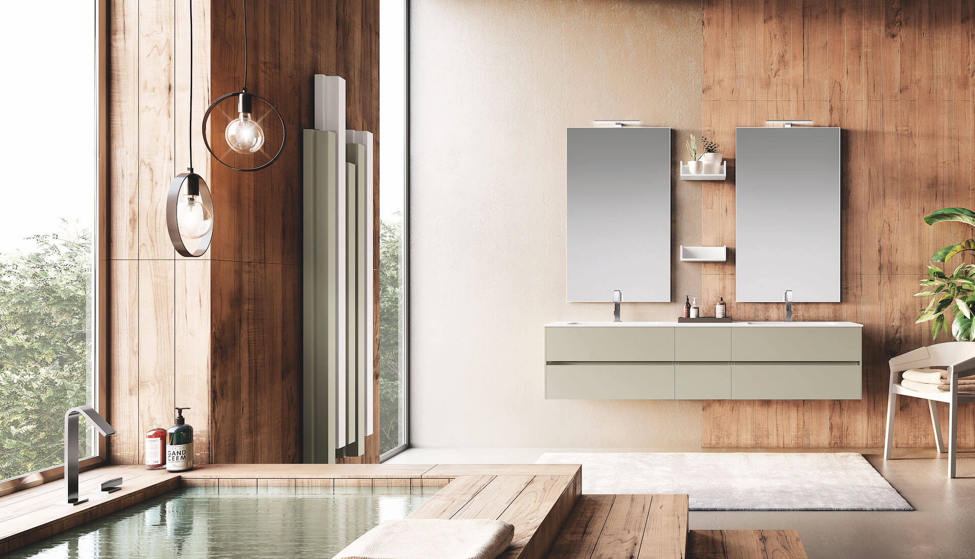 puntotreCOMPOSITION U&D 05  衛(wèi)浴系統(tǒng)