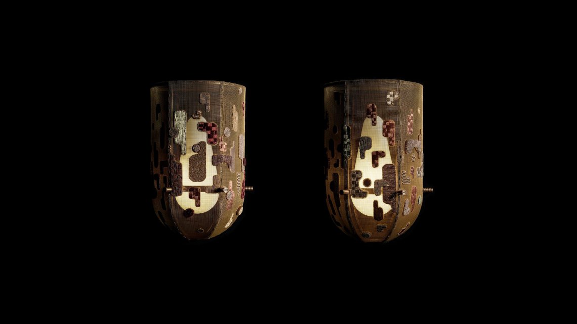 HAND-EMBROIDERED SCONCE壁燈