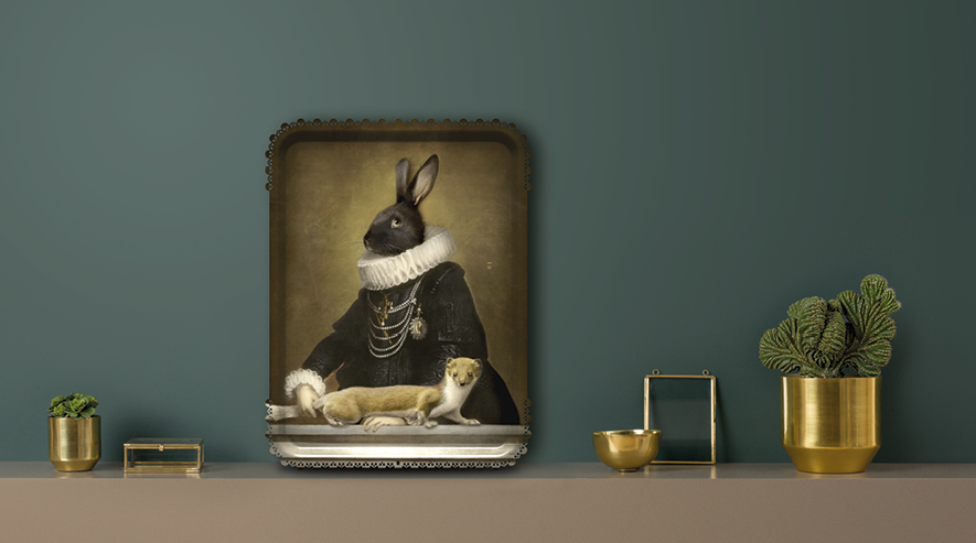 IbrideTrays size XL  Les Majestueux畫