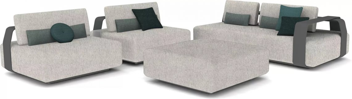 ManuttiKumo concept3組合沙發(fā)