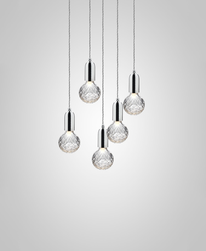 Lee BroomCrystal Bulb Pendant Light吊燈