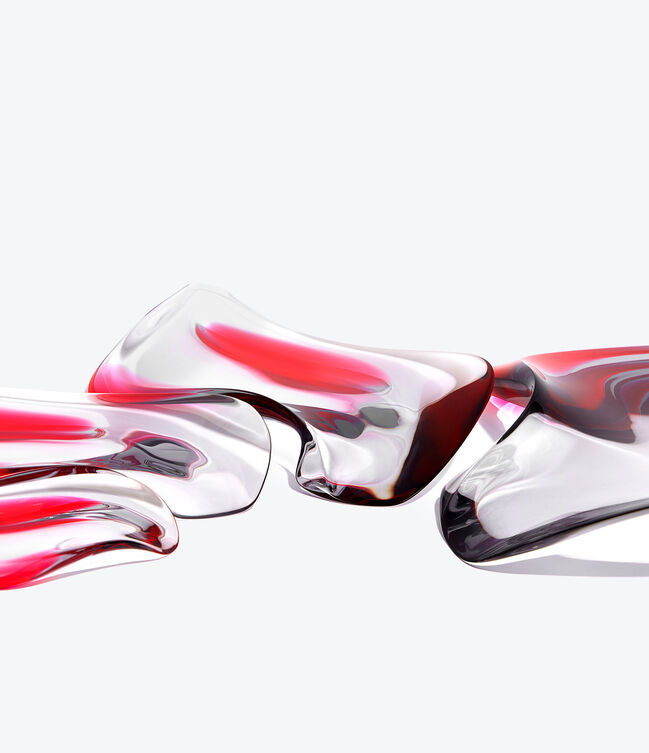 AQUA PLATTER - SET OF 4盤(pán)子