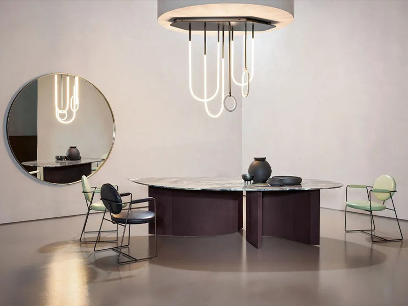 豪宅大平層必備的進(jìn)口餐桌，閃耀你的每一次聚餐時(shí)光。